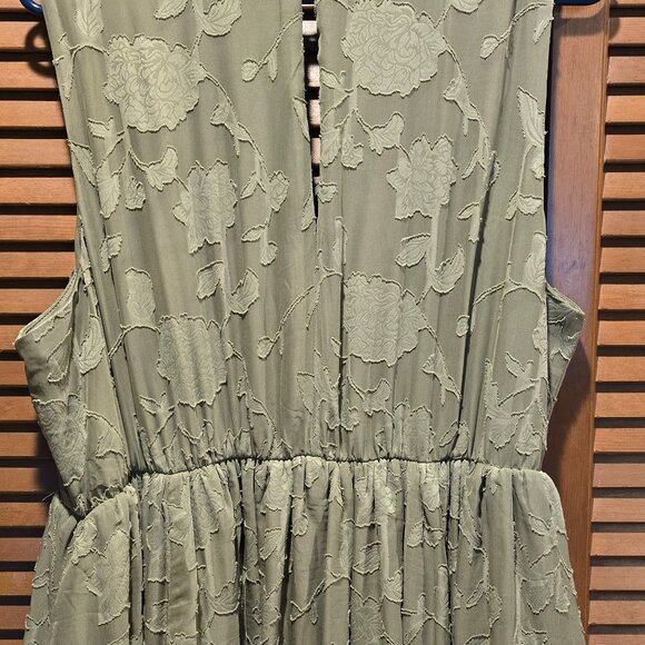 Torrid Festi Stretch Lace Hi Lo Lace Up Maxi Dress - Picture 10 of 10